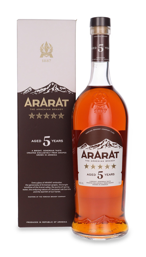 Ararat Brandy, 5-letni / 40% / 0,7l