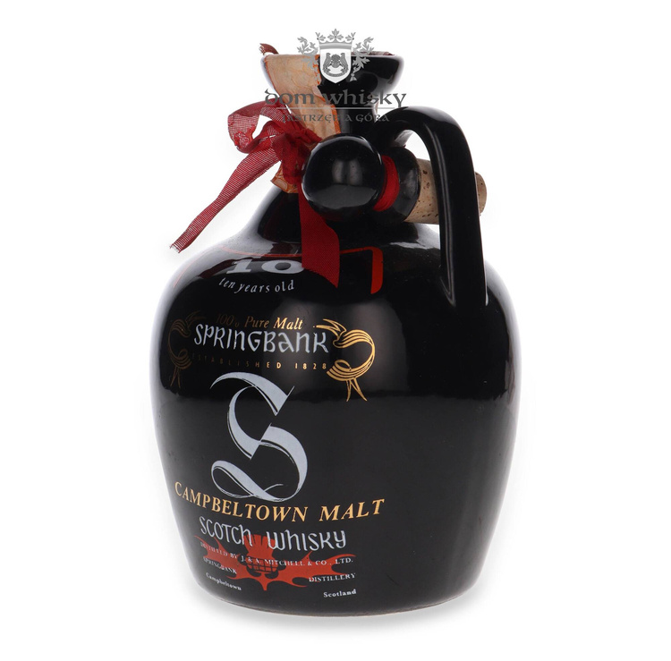 Springbank 10-letni, Ceramic Jug - black / 43% / 0,75l