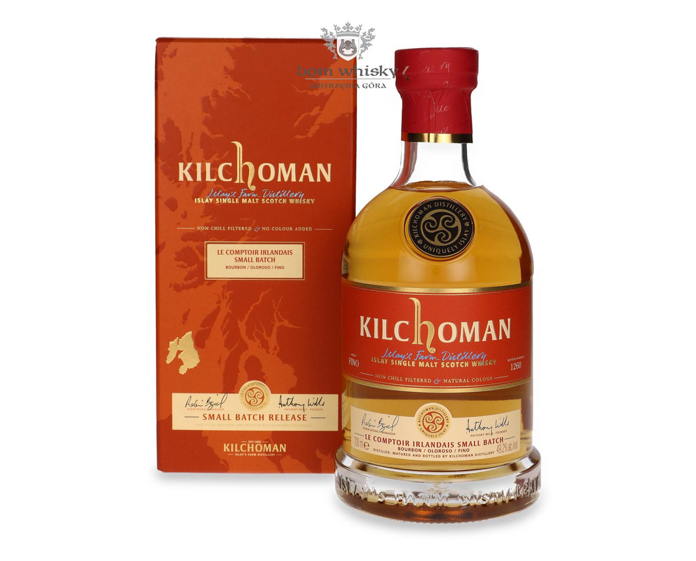 Kilchoman Small Batch, La Comptoir Irlandais, Bourbon/Oloroso/Fino / 49.2%/ 0.7l