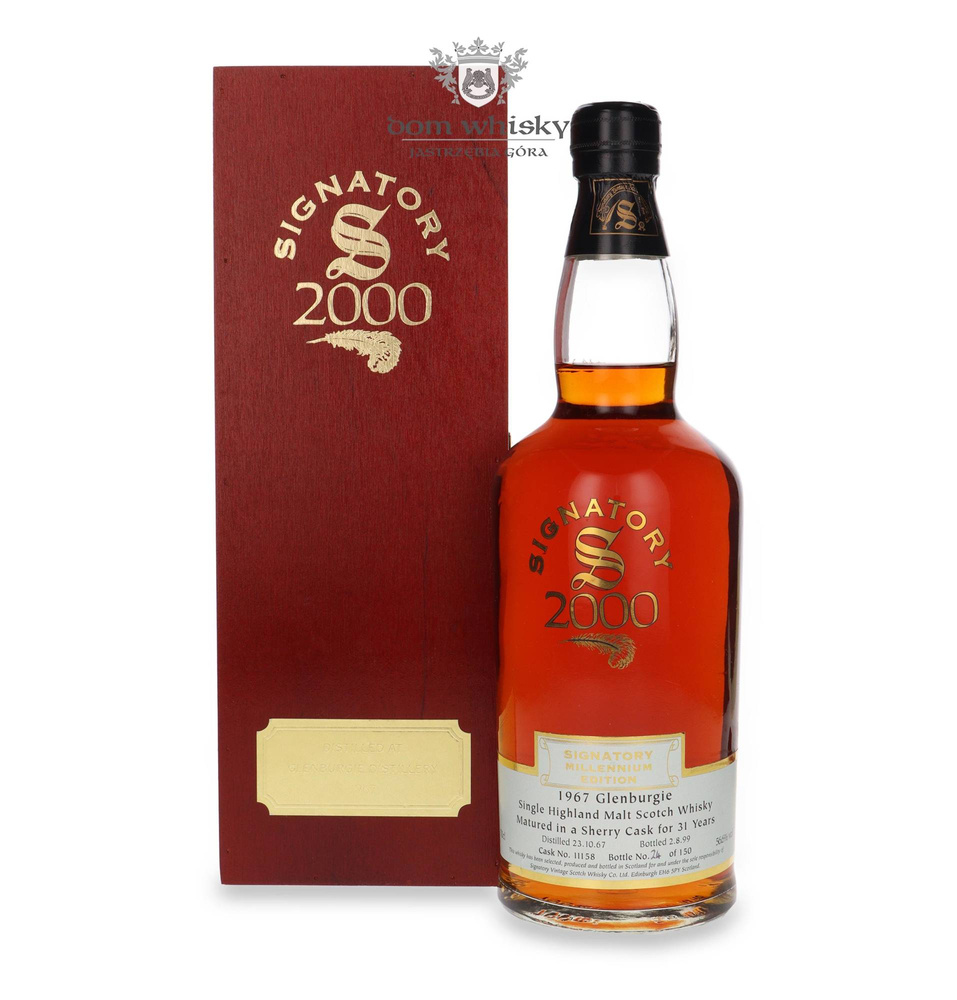 Glenburgie 31-year-old (D.1967, B.1999) Signatory Vintage Millennium Edition / 56.6% / 0.7l