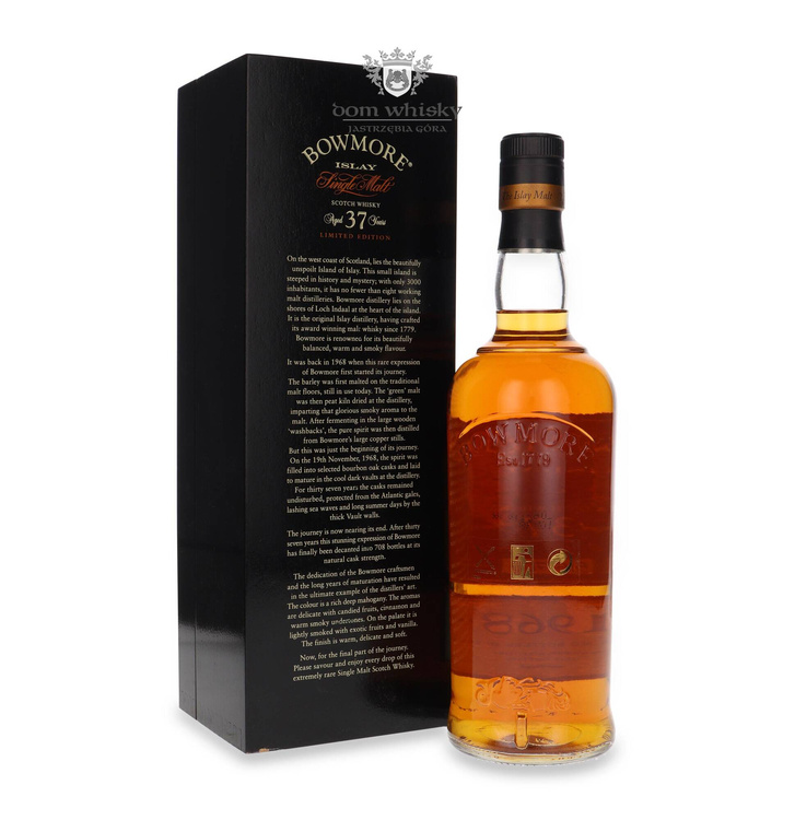 Bowmore 37 letni D.1968 B.2006 Vintage / 43,4% / 0,7l