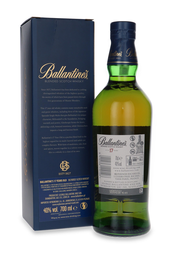 Ballantine's 17-year-old / 40% / 0.7l