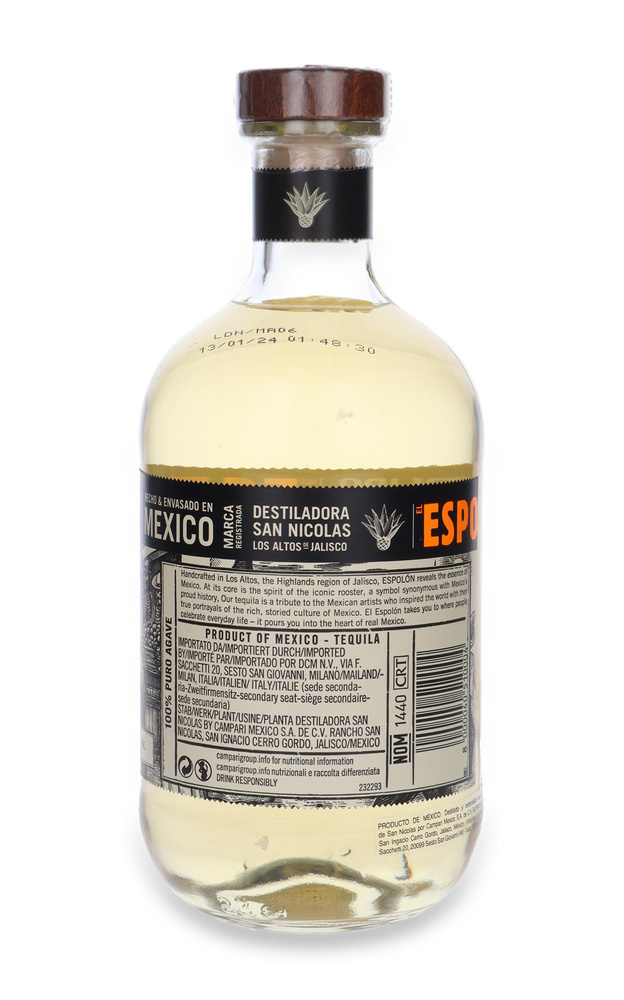 Espolon Tequila Reposado 100% Puro Agave / 40% / 0.7l