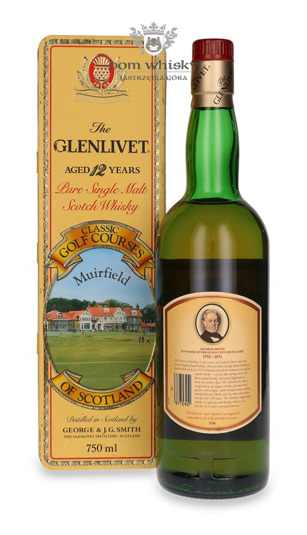 The Glenlivet 12-letni, Classic Golf Courses, Muirfield  / 43% / 0,75l