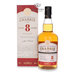 Crabbie 8-letnia Highland Single Malt Whisky / 46% / 0,7l