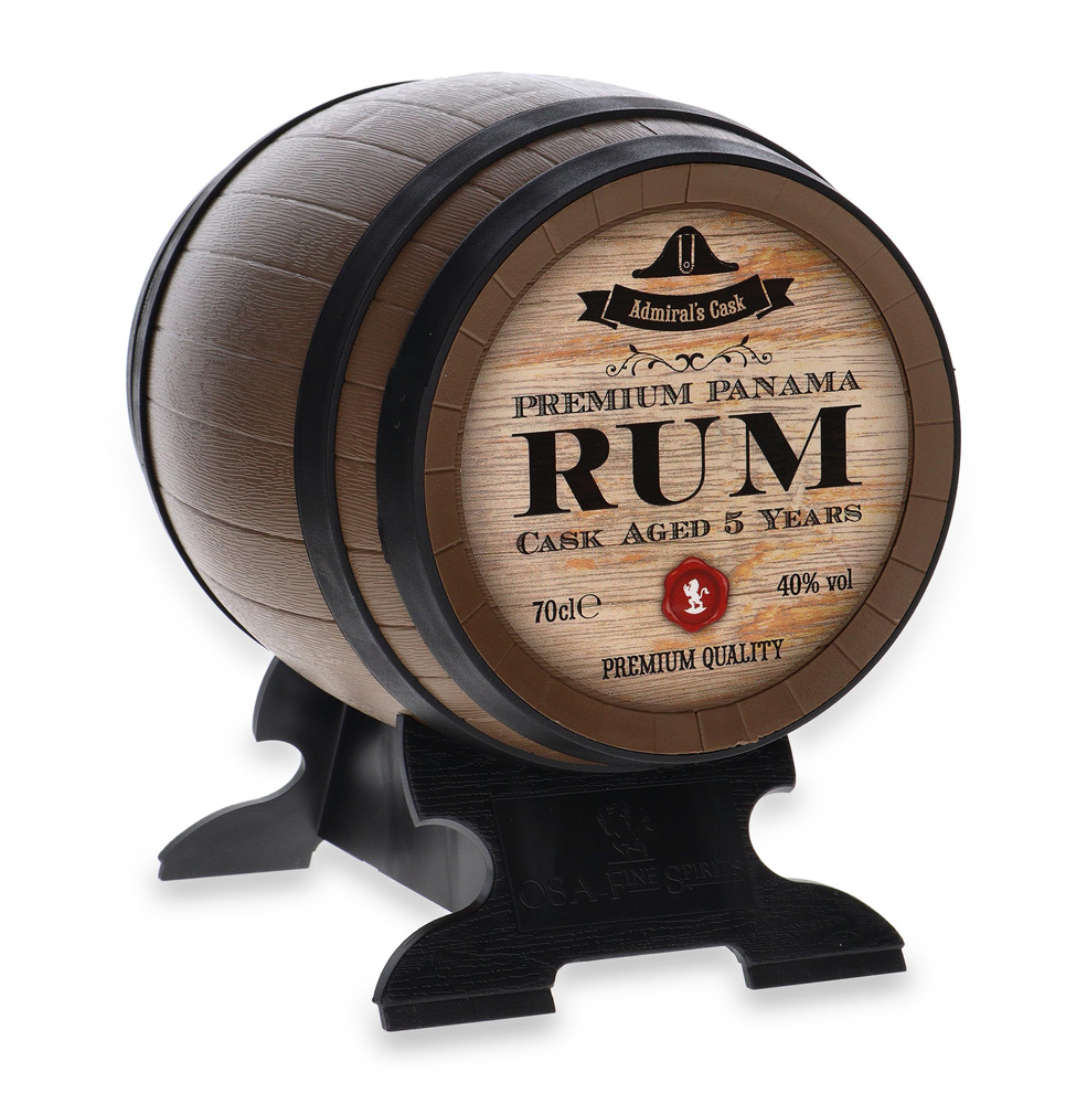 Old St. Andrews 5 Year Old Admiral's Cask Rum Barrel / 40% / 0.7l