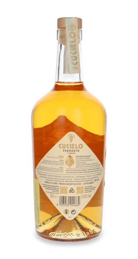 Cucielo Vermouth Di Torino Bianco / 16.8% / 0.75l