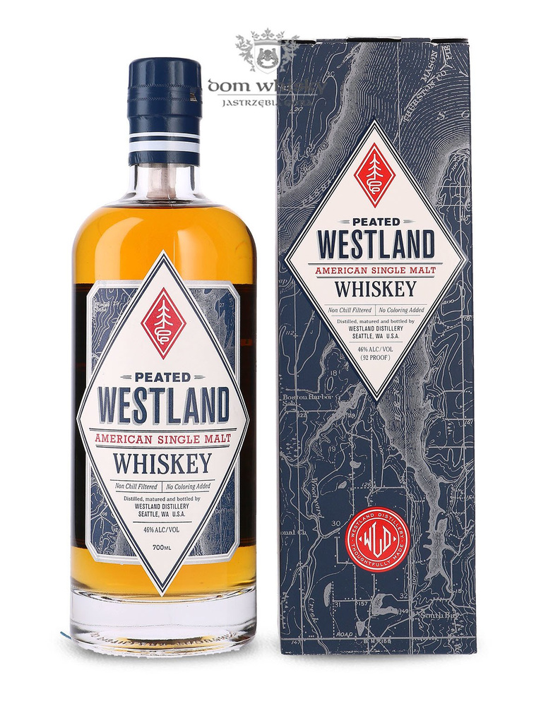 Westland Peated Single Malt / 46%/ 0.7l