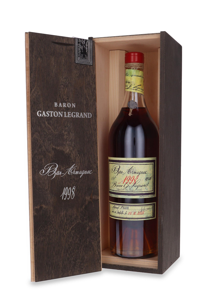 Armagnac Baron Gaston Legrand 1998 / 40% / 0,7l