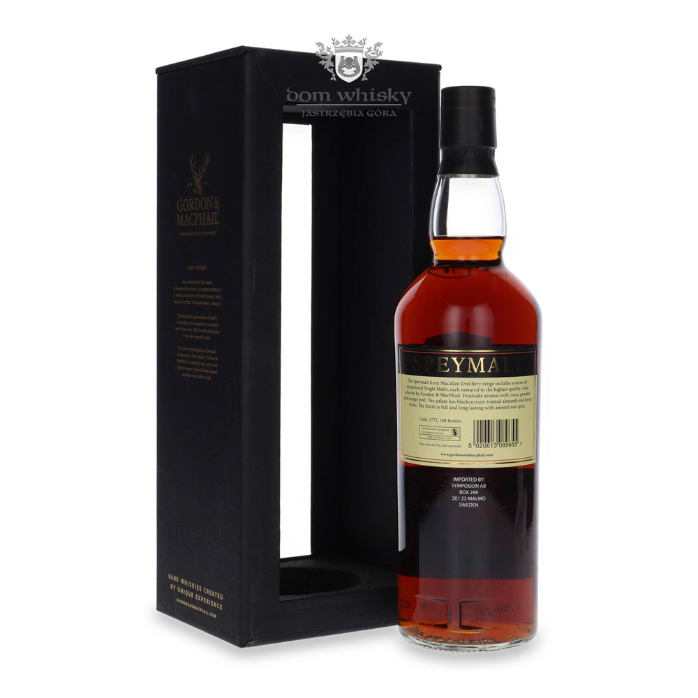 Speymalt from Macallan Distillery (D.2000, B.2021) G&M / 55,9% / 0,7l