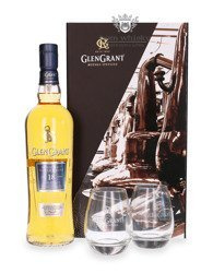 Glen Grant 18-letni + 2 szklanki / 43%/ 0,7l