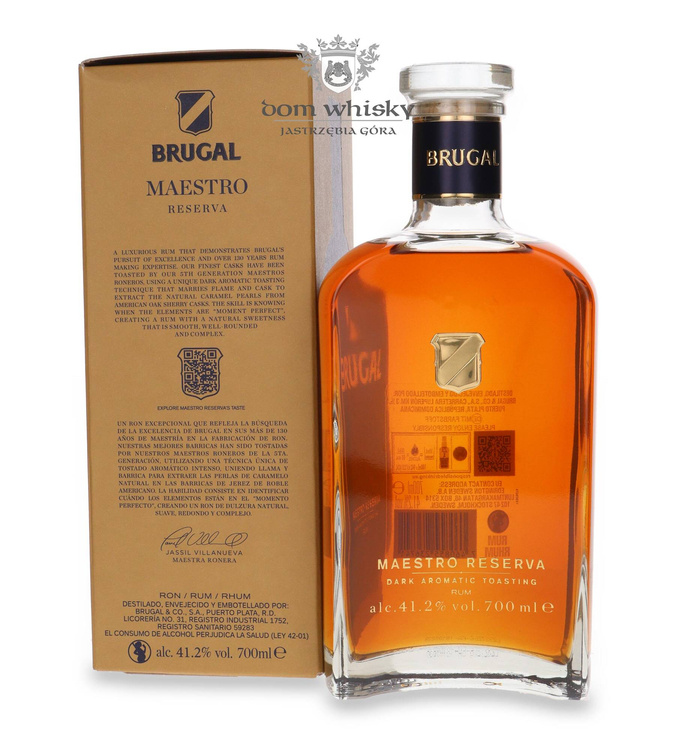 Brugal Maestro Reserva Rum (Domonicana) / 41,2% /0,7l