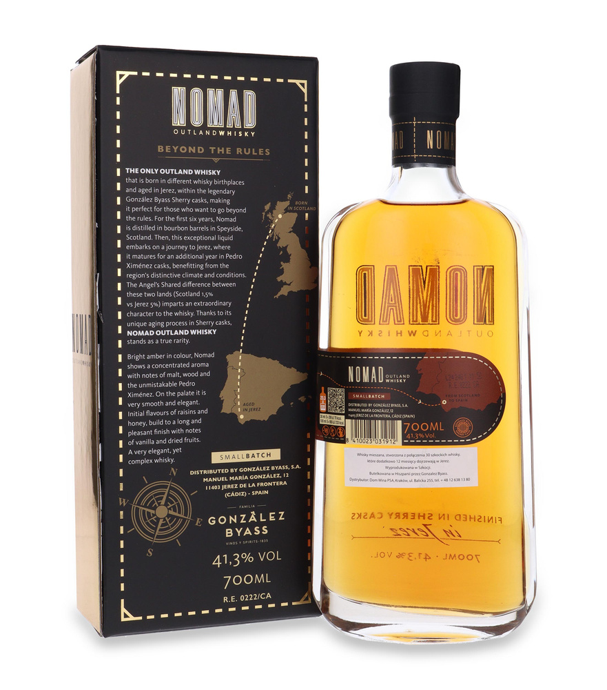 Nomad Outland Whisky Sherry Casks / karton / 41,3% / 0,7l