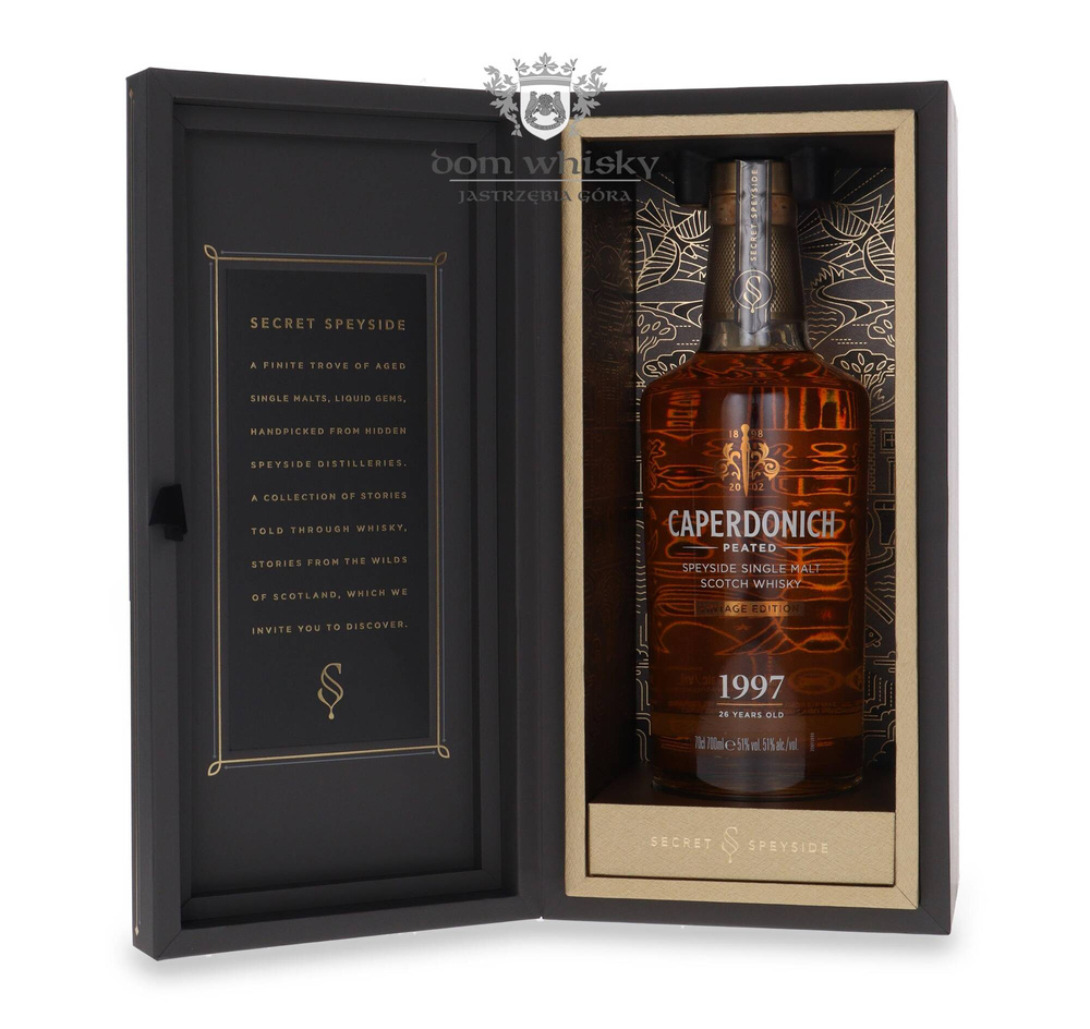 Caperdonich Vintage 1997, 26 Year Old Peated Secret Speyside Collection / 51% 0.7l