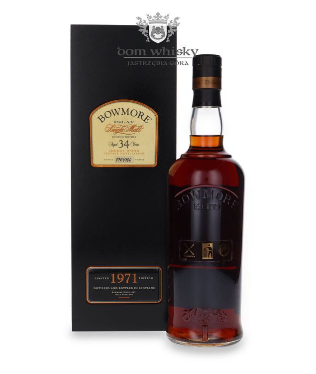 Bowmore 1971 Sherry Wood 34-letni / 51% / 0,7l