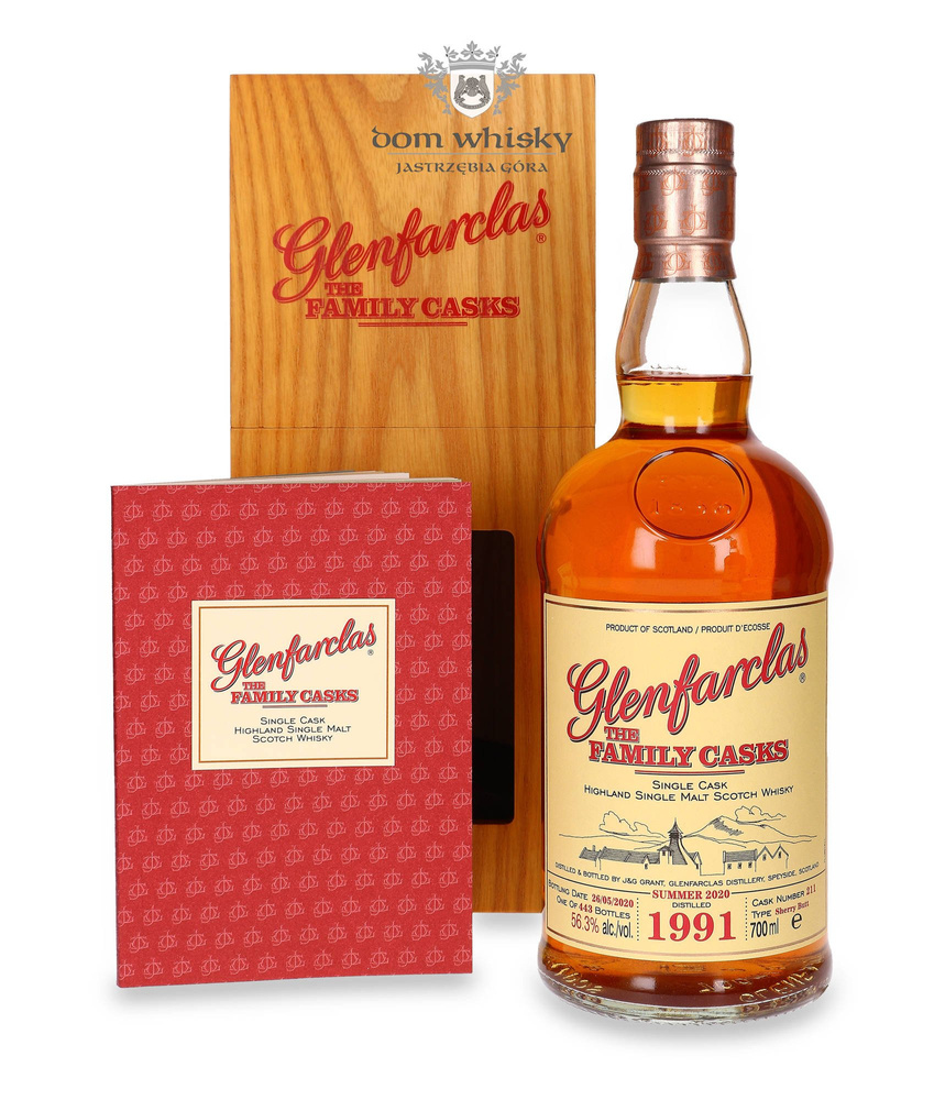Glenfarclas The Family Casks 1991, Bottled 2020 / 56.3% / 0.7l