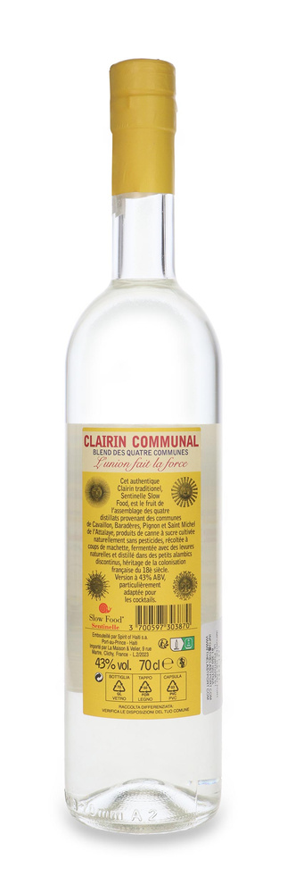 Rum Clairin Communal / 43% / 0,7l