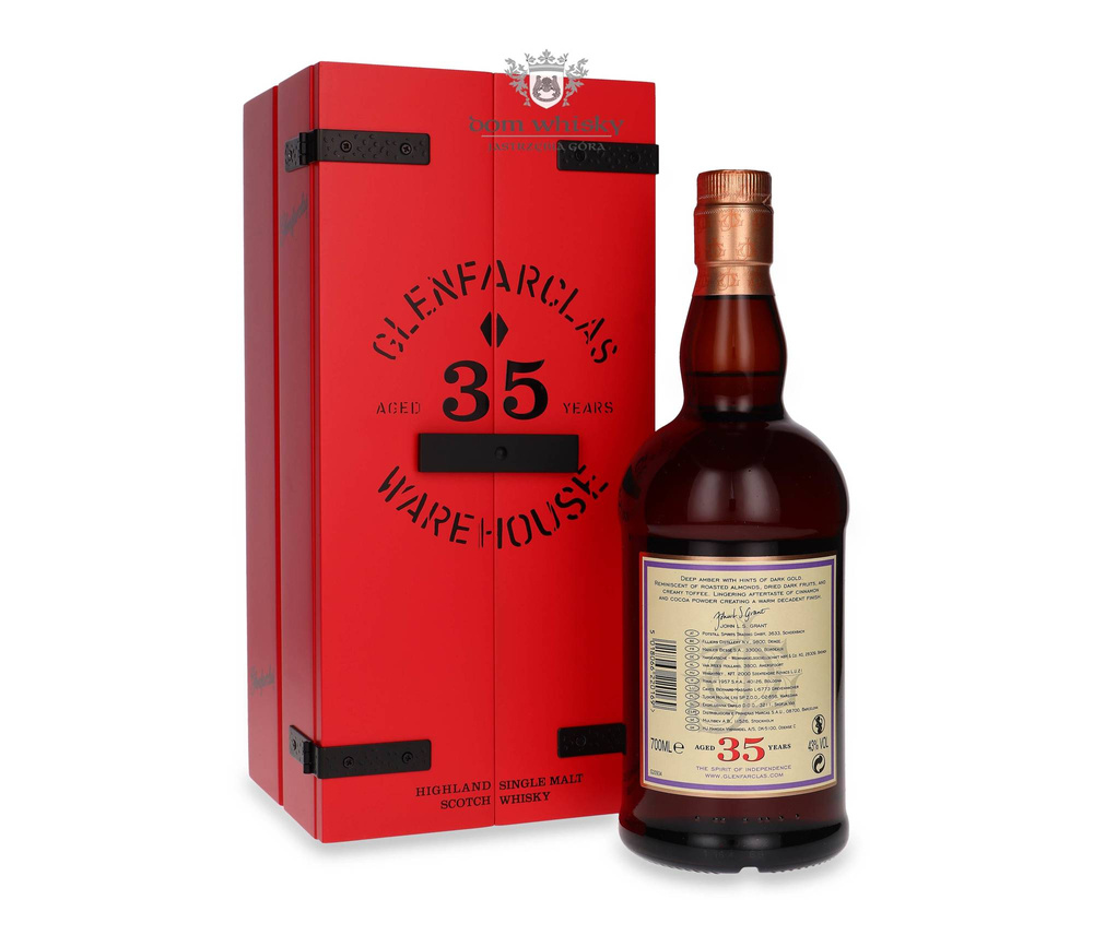 Glenfarclas 35 Year Old "Warehouse" Presentation Box /43%/ 0.7l