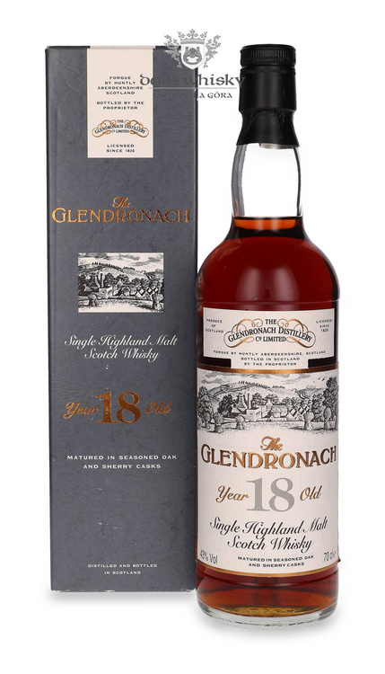 GlenDronach 18-letni (D.1976, B.1994) Sherry Cask / 43% / 0,7l