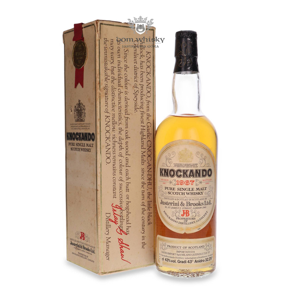 Knockando 1967 Season (Bottled 1980) /43% / 0.75l