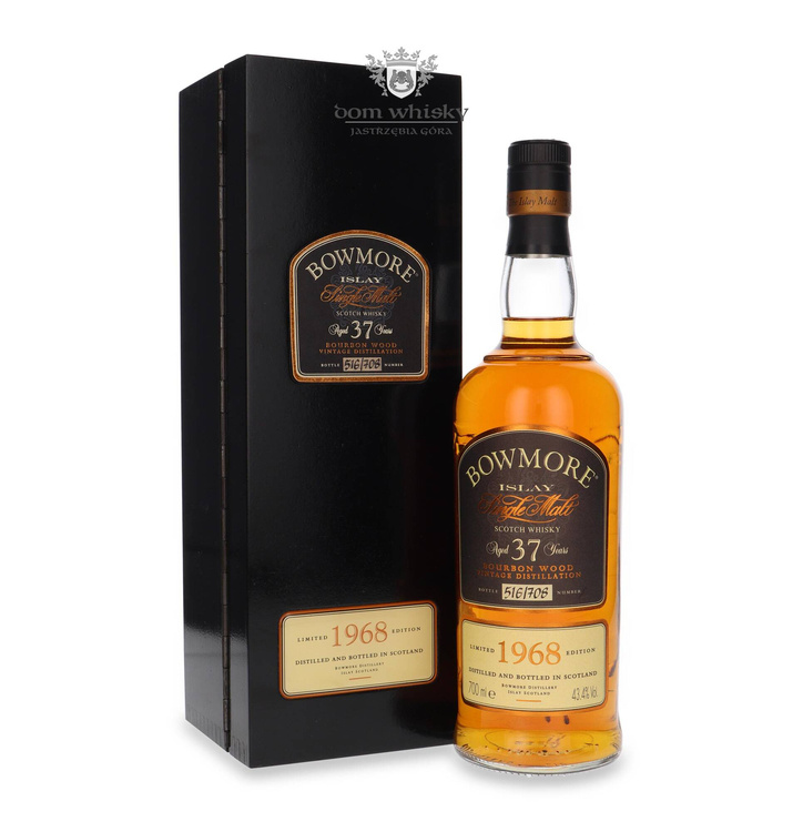 Bowmore 37 letni D.1968 B.2006 Vintage / 43,4% / 0,7l