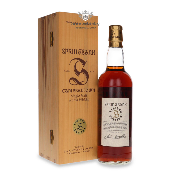 Springbank 35-letni  Millennium Bottling Limited Edition / 46% / 0,7l