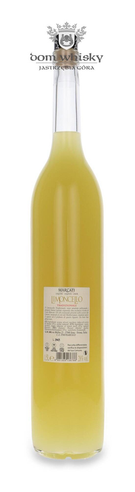 Marcati Limoncello Tradizionale Liqueur / 28% / 1,5l