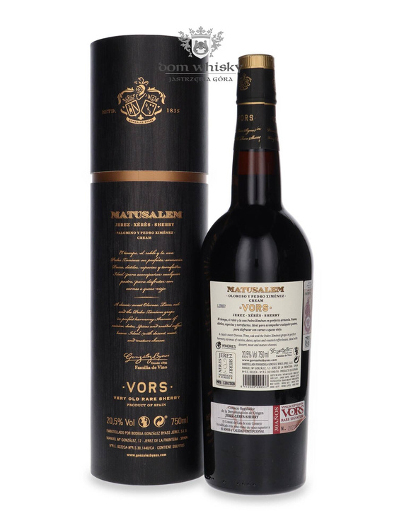 Matusalem VORS 30-letni Sherry / 20,5% / 0,75l