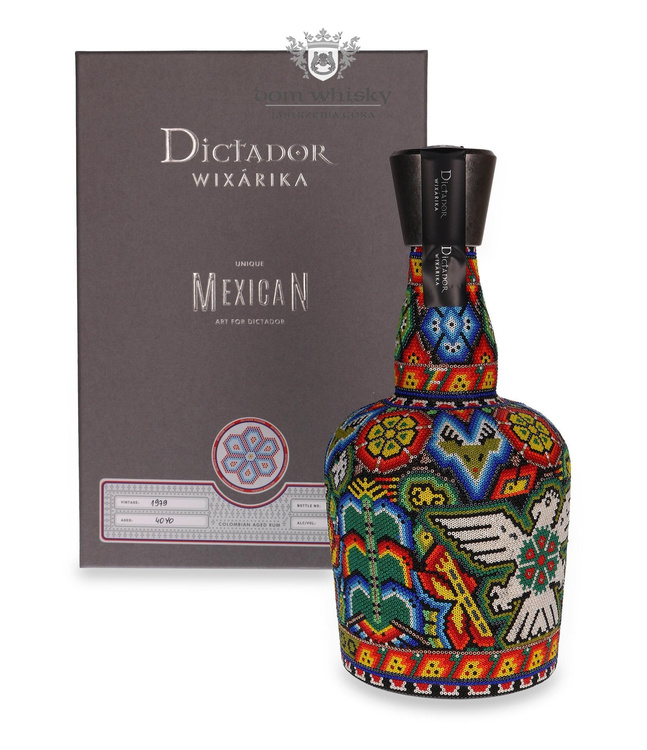 Dictador Wixarika 1979, 40-letni Rum / 54,4% / 0,7l