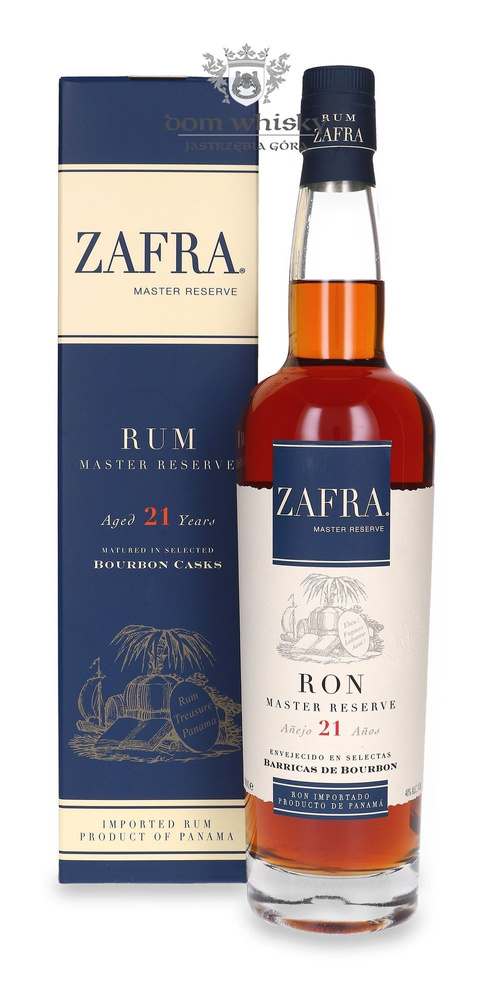 Zafra 21-year-old Ron Master Reserve Rum (Panama) / 40% / 0.7l
