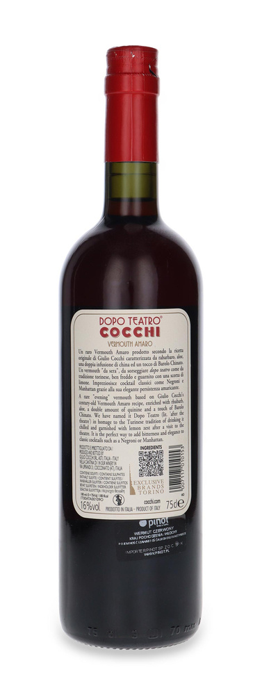 Di Torino Dopo Teatro Cocchi Vermouth / 16% / 0,75l