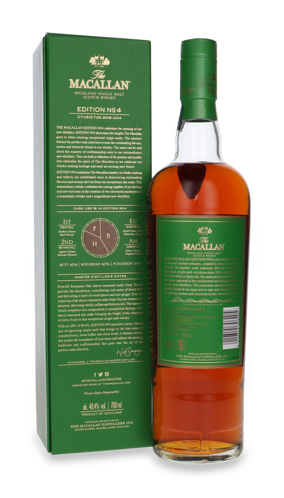 Macallan Edition No. 4 Limited Edition / 48,4% / 0,7l