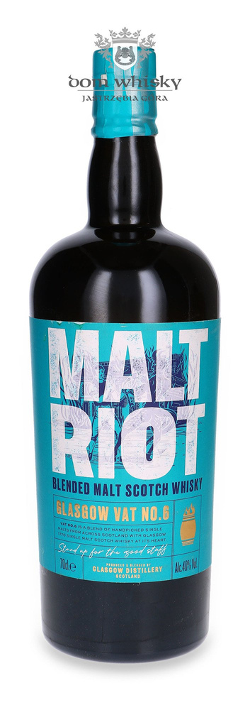 Malt Riot Glasgow Vat No.6 Blended Malt / 40%/ 0.7l