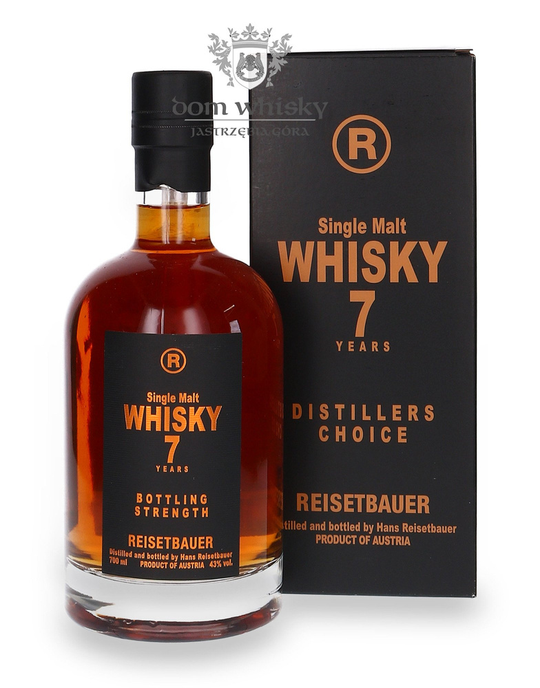 Reisetbauer Distillers Choice, 7-year-old Austrian Single Malt / 43%/ 0.7l