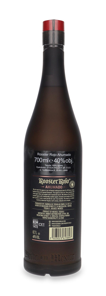 Tequila Rooster Ahumado Smoked Reposado 100% Agave / 40% / 0,7l