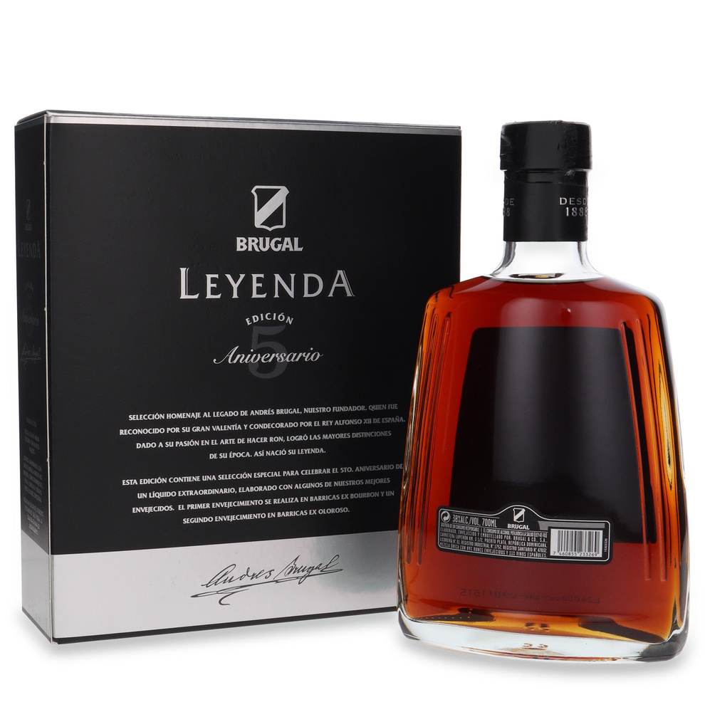 Brugal Leyenda Edition 5 Aniversario Seleccion Especial/bez opakowania / 38% / 0,7l