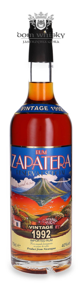 Rum Zapatera Vintage 1992 Reserva Especial / 40% / 0.7l