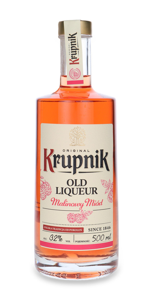 Krupnik Old Liqueur Raspberry Honey / 32% / 0.5l