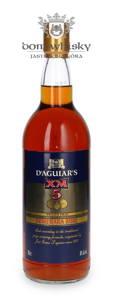 D'aguiar's XM 5-letni Demerara Rum / 40% / 0,7l