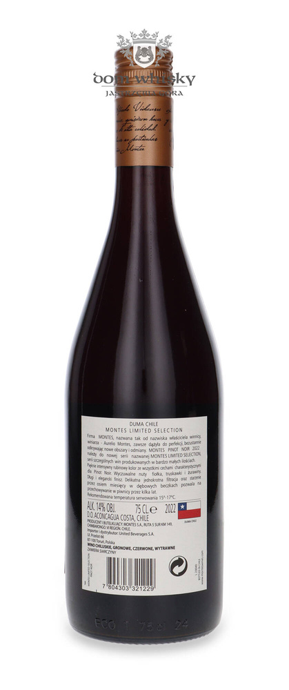 Montes Limited Selection Pinot Noir 2022 / 14% / 0,75l