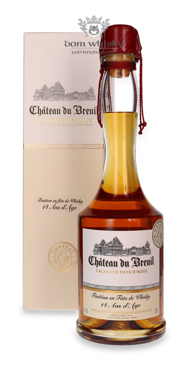 Calvados Chateau du Breuil Whisky Cask Finish 14-letni / 41% / 0,7l