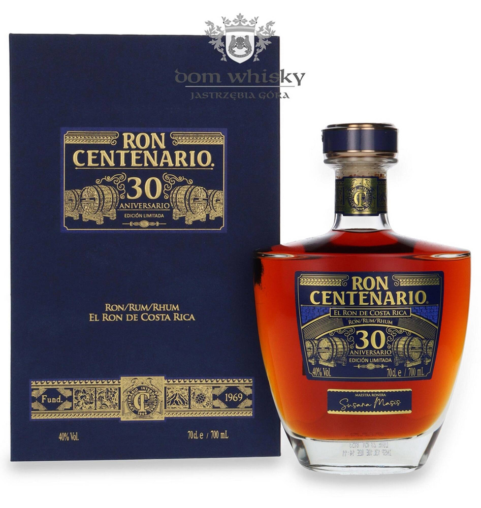 Centenario Ron 30 Aniversario Edicion Limitada / 40% / 0.7l