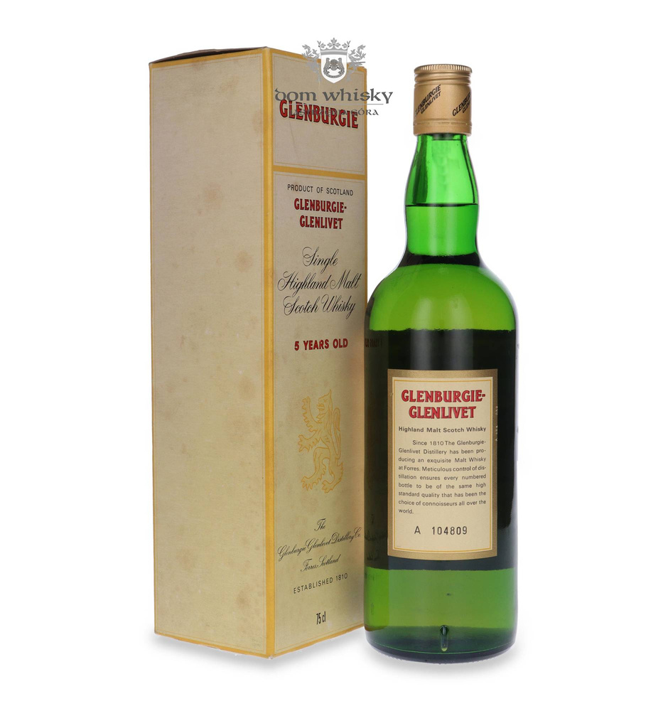 Glenburgie-Glenlivet 5-letni (Bottled 1970s) / 43% / 0,75l