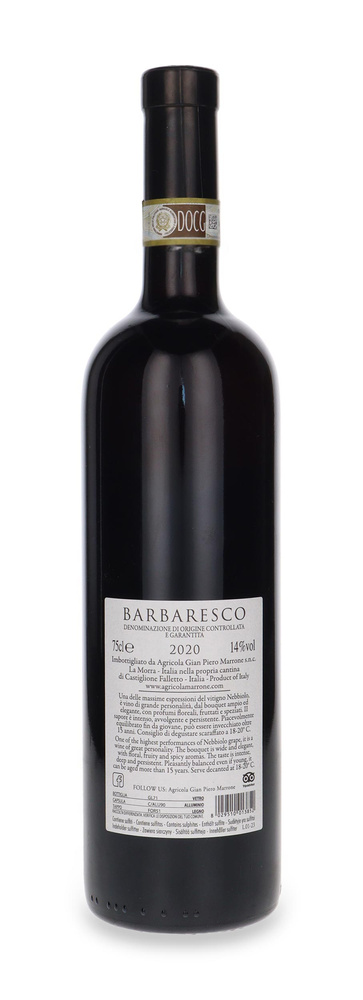 Marrone Barbaresco 2020 /14%/ 0,75l