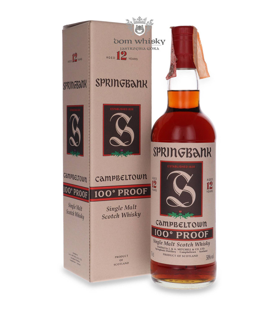 Springbank 12-letni Campbeltown 100 PROOF / 50% / 0,7l