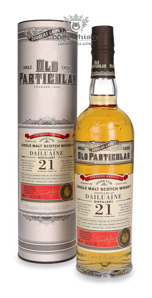 Dailuaine 21-year-old (D.1998, B.2020) Douglas Laing's Old Particular / 51.5%/ 0.7l