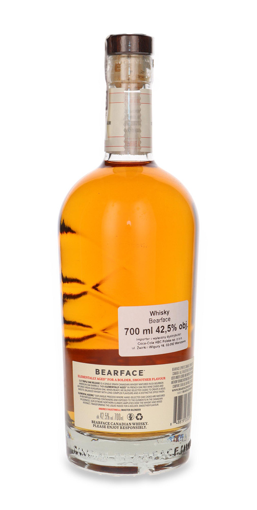 Bearface Elementally Aged Triple Oak Canadian Whisky /42,5% /0,7l