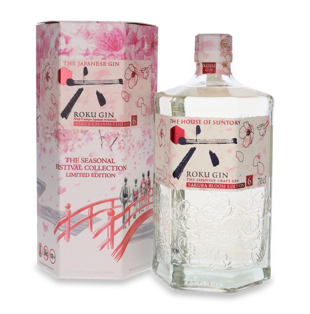 Roku Gin Sakura Bloom Edition 6 /karton / 43% / 0,7l