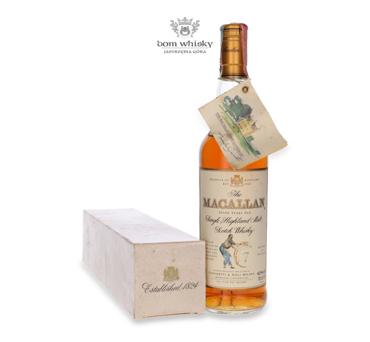 Macallan 7-letni Armando Giovinetti / 40%/ 0,7l