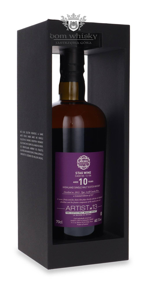 Stag Wine 10 Year Old (D.2013) Artist # 13 / 60.1% / 0.7l